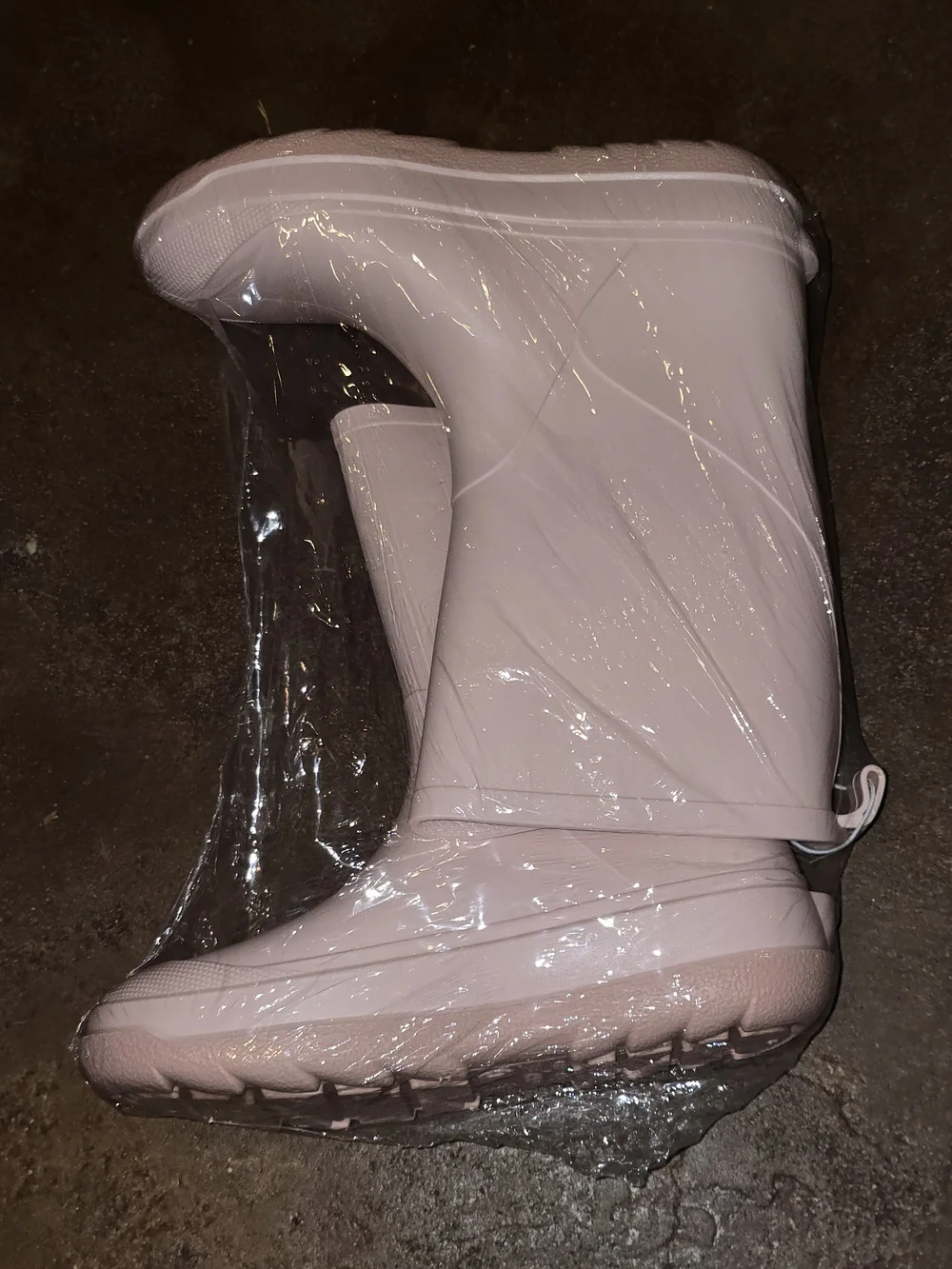 Cat & Jack Andy Rain Boots Blush Pink Size 3 Big Kids Waterproof NWT